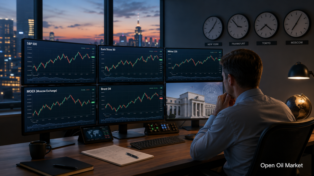 Analyse der globalen Märkte und Indizes vor der FOMC-Woche wirtschaftliche Ereignisse 14. Juni 2026