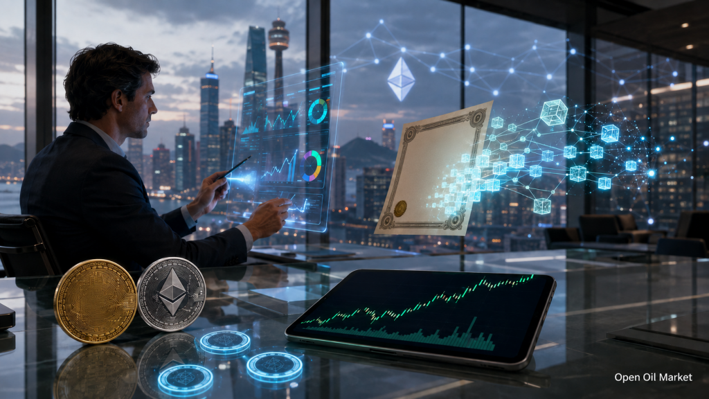 Neuigkeiten über Kryptowährungen, Donnerstag, 16. Juli 2026: Bitcoin hält sich im Bereich von 65.000 USD, ETF-Ströme kehren zurück, und die Wall Street beschleunigt die Tokenisierung von Vermögenswerten.
