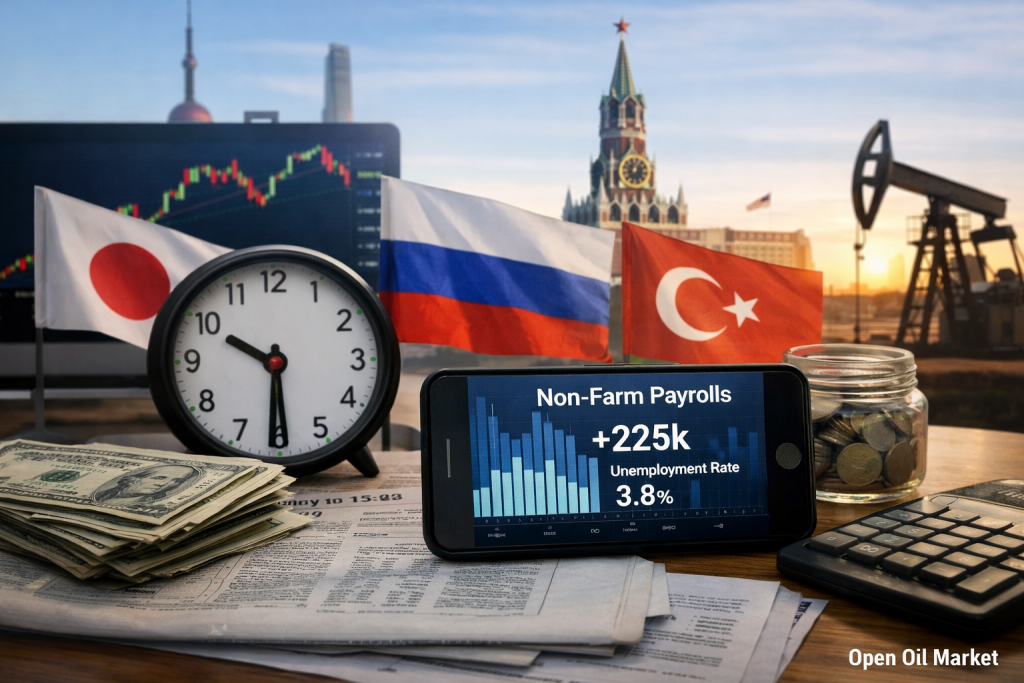 Wirtschaftskalender 3. April 2026: Arbeitsmarkt USA und Weltwirtschaft