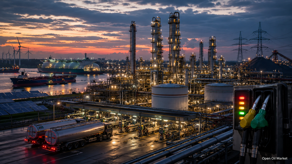 Globaler Energiemarkt am 11. Juli 2026 – Raffinerien, Tanker, LNG, EE und Elektrizität