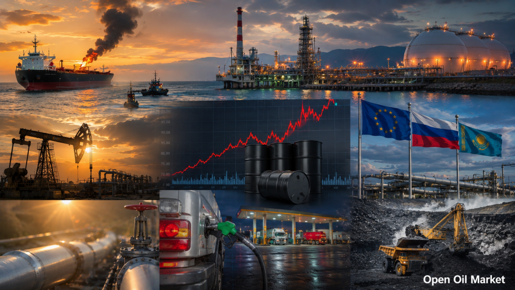 Überblick über den Energiesektor am 25. Juli 2026: Preistrends für Brent- und WTI-Öl, TTF-Gas, OPEC+, Raffinerien, Kohle, Elektrizität und EE
