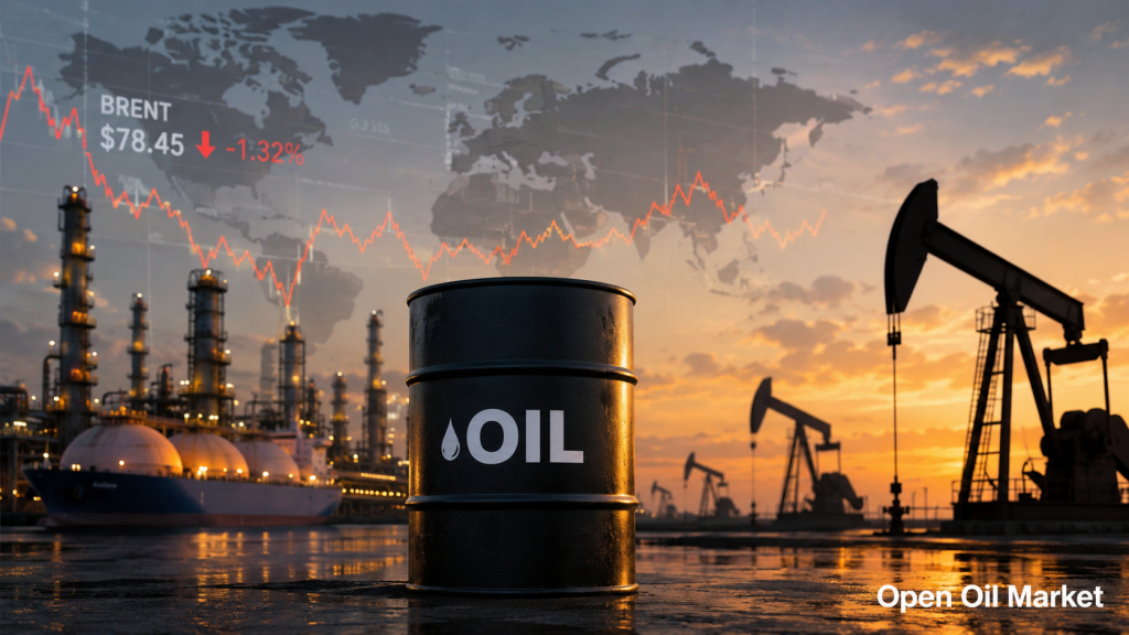 Globaler Öl- und Energiemarkt am 13. Juni 2026: Brent, WTI, Gas, LNG, Raffinerien, Erdölprodukte und Elektrizität