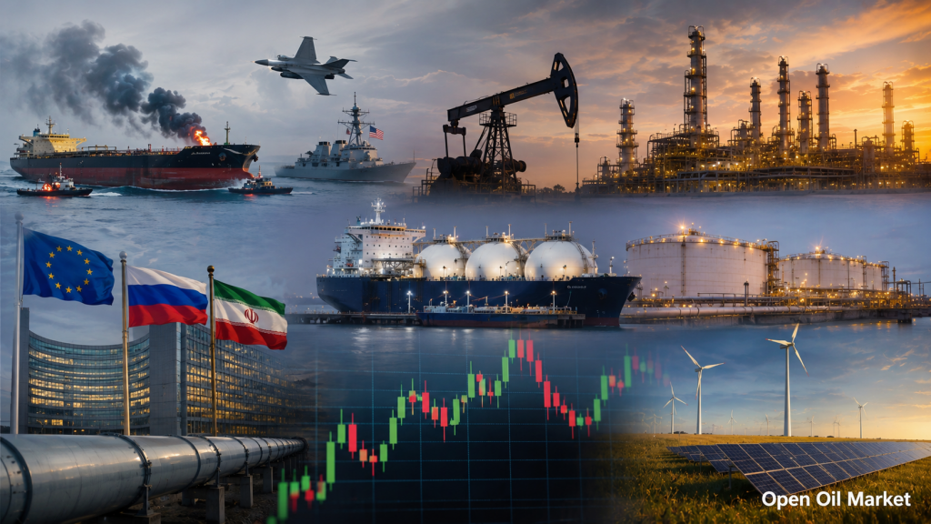 Überblick über den Energiesektor am 24. Juli 2026: Ölpreise Brent und WTI, Gas TTF, OPEC+, Raffinerien, Erdölprodukte, Erneuerbare Energien und Kohle