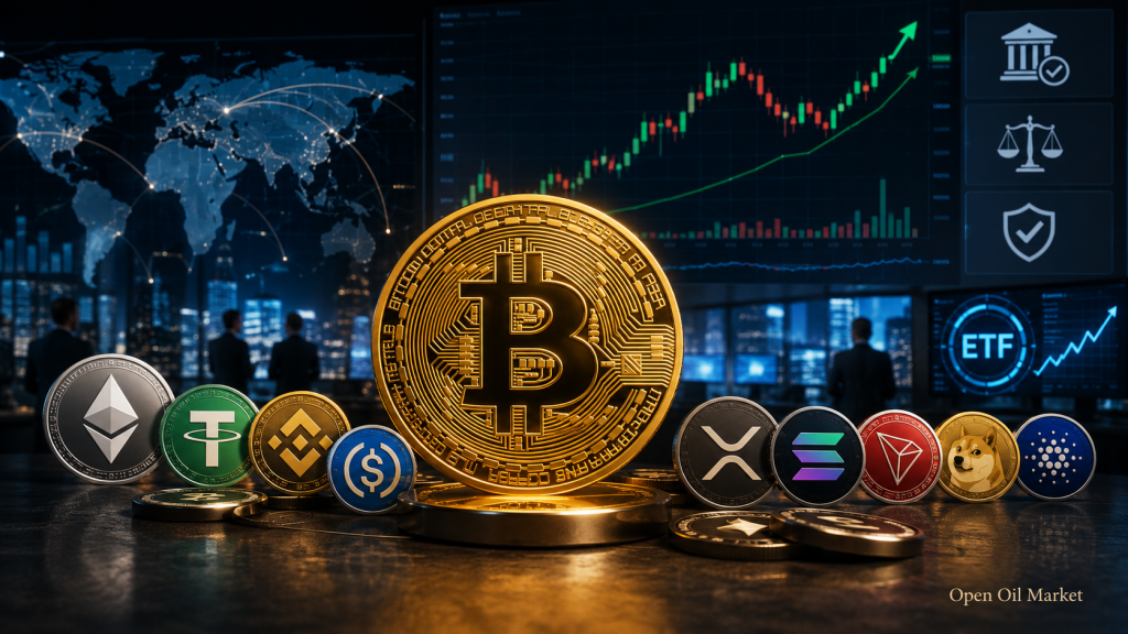 Nachrichten Kryptowährungen 6. Juli 2026: Bitcoin, ETF, Stablecoins und Top-10-Kryptowährungen