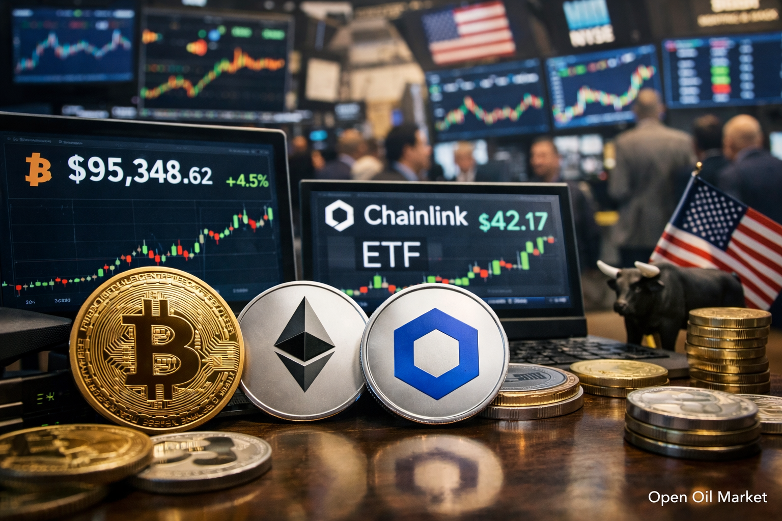 Nachrichten über Kryptowährungen, Donnerstag, 15. Januar 2026: Chainlink-ETF an der NYSE gestartet