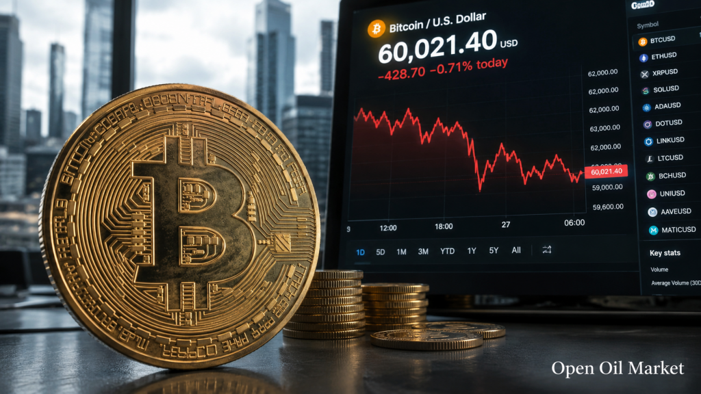 Nachrichten über Kryptowährungen am 28. Juni 2026: Bitcoin bei 60.000 USD, ETF-Abflüsse und Stablecoins