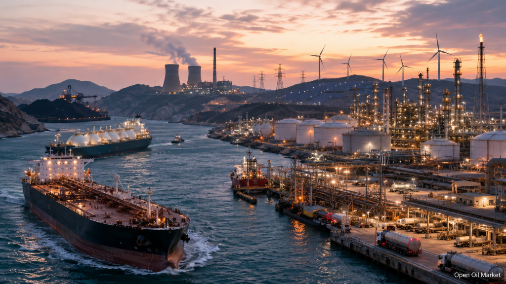 Globaler Energiemarkt am 6. Juni 2026: Öltanker, LNG, Raffinerien, Kohlelogistik, Stromerzeugung und erneuerbare Energien