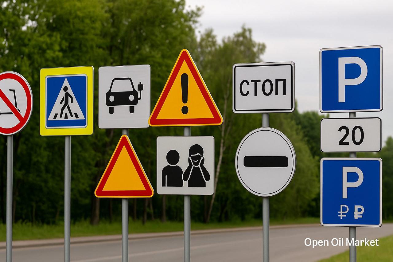 Neue Verkehrszeichen in Russland ab dem 1. Januar 2026 — vollständige GOST-Aktualisierung