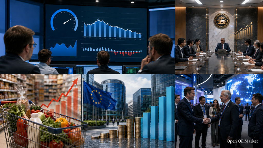 Wirtschaftsereignisse 5. Juni 2026: Non-Farm Payrolls, Leitzins Indien, BIP Eurozone, PMEF