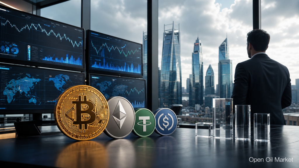 Kryptowährungsnachrichten, 4. Mai 2026: Bitcoin behält die Führungsposition trotz des Wachstums von ETFs und Stablecoins