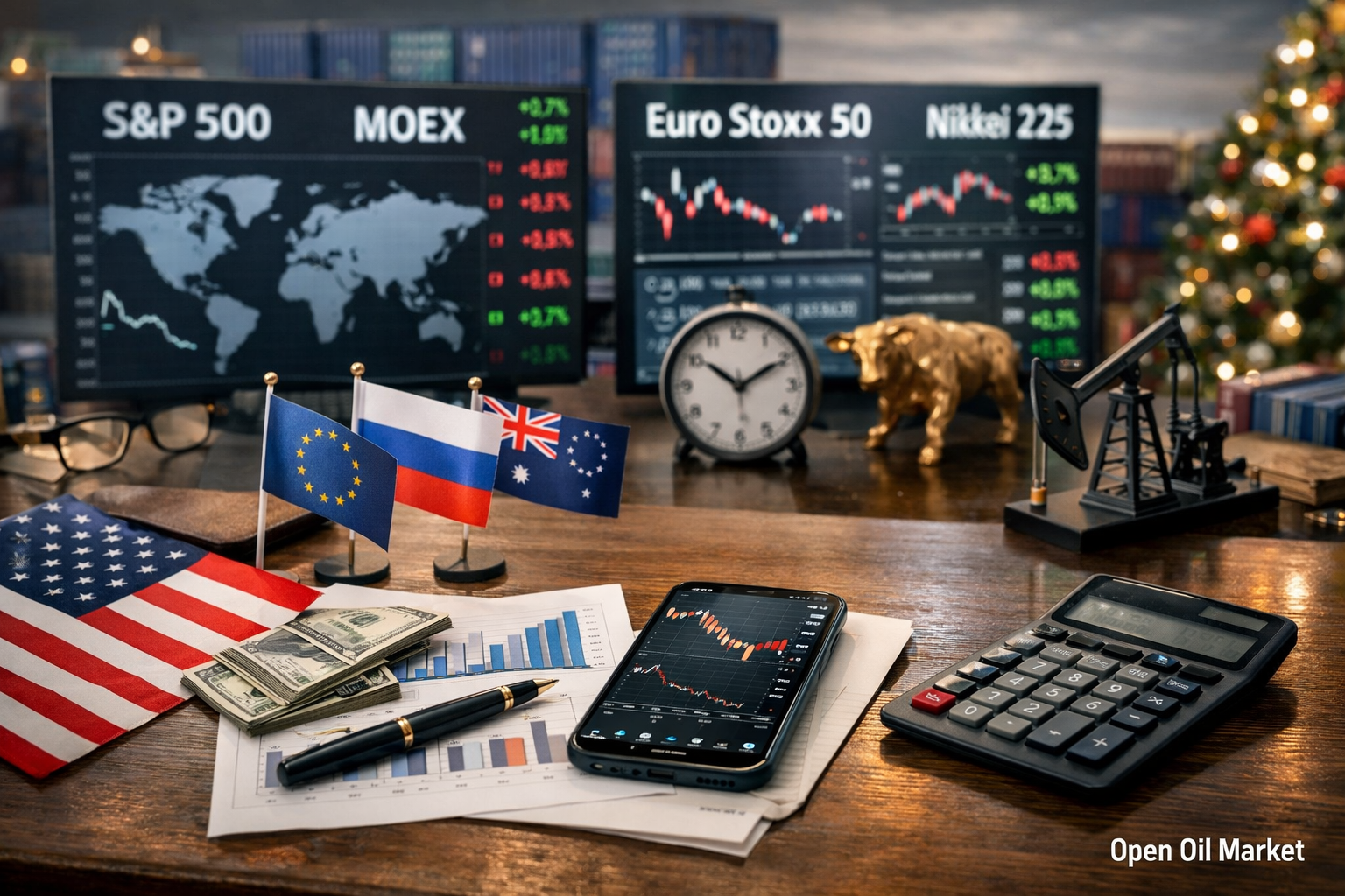 Wirtschaftliche Ereignisse und Unternehmensberichte — Freitag, 2. Januar 2026: Globale PMI und Handelsstart des Jahres