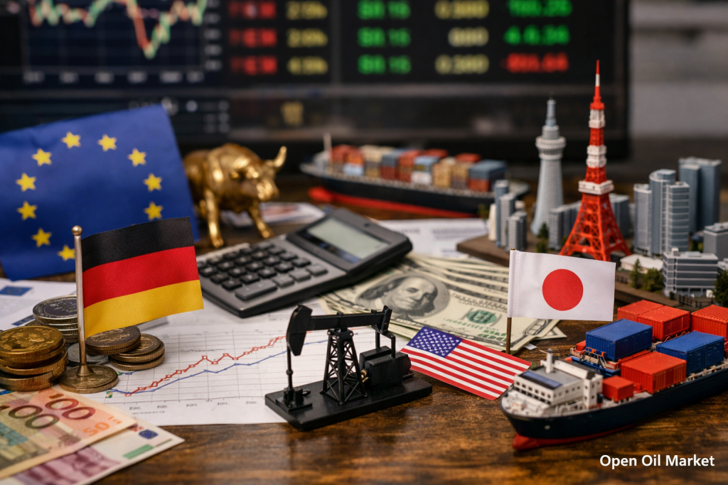 Globale Finanzmärkte Inflation Deutschland Unternehmensberichte USA Europa Asien am 30. März 2026.