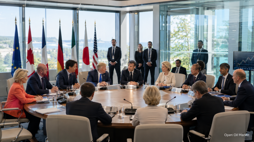 Wirtschaftliche Ereignisse und Unternehmensberichte, Montag 15. Juni 2026: G7 in Frankreich, EU-Verhandlungen, Lagarde und Industrie USA