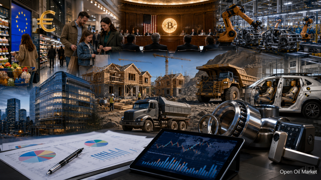 Wirtschaftlicher Kalender am 17. Juli 2026: CPI der Eurozone, Housing Starts, US-Industrielle Produktion, CLARITY Act und Unternehmensberichte