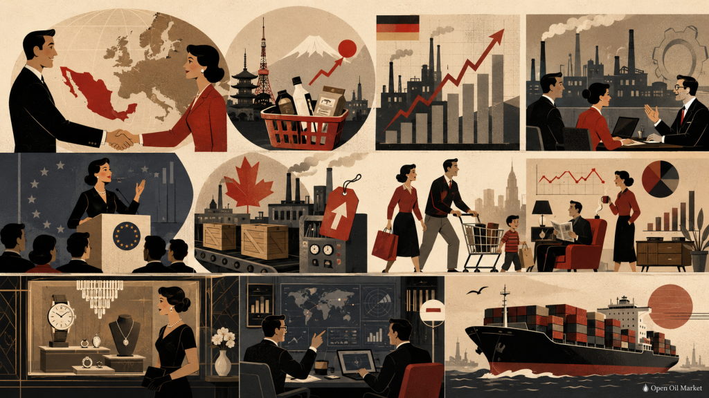 Globale Wirtschaftsereignisse am 22. Mai 2026: Japan, Deutschland, EZB, Kanada, USA und Unternehmensberichte