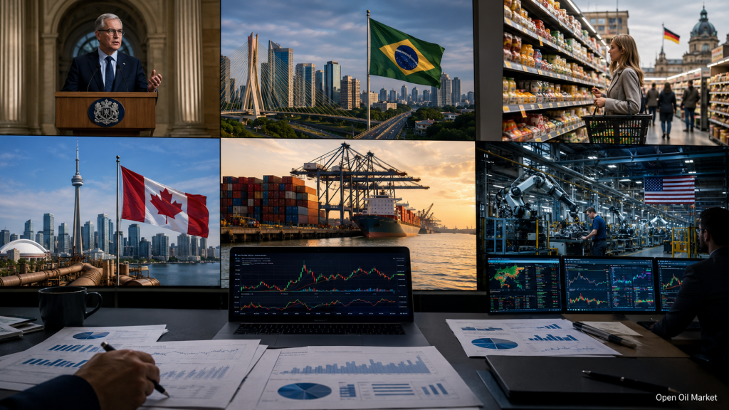 Wirtschaftliche Ereignisse und Unternehmensberichte am 29. Mai 2026: Ansprache des Gouverneurs der Bank of England, BIP Brasiliens und Kanadas, CPI Deutschlands, Handelsbilanz der USA und Chicago PMI