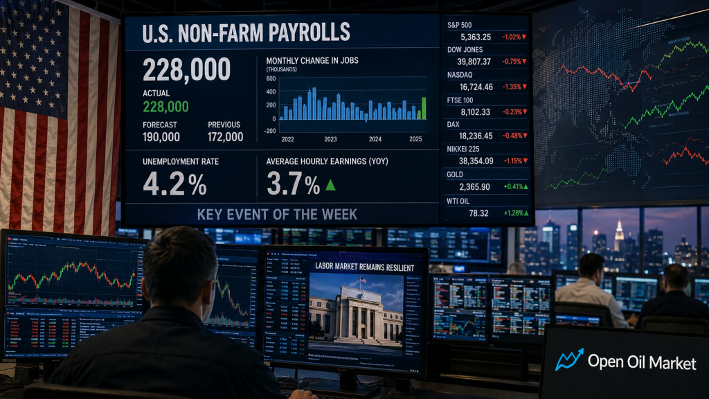 Investorenkalender 29. Juni - 5. Juli 2026 NFP USA, PMI, Inflation, ZB RF und OPEC+