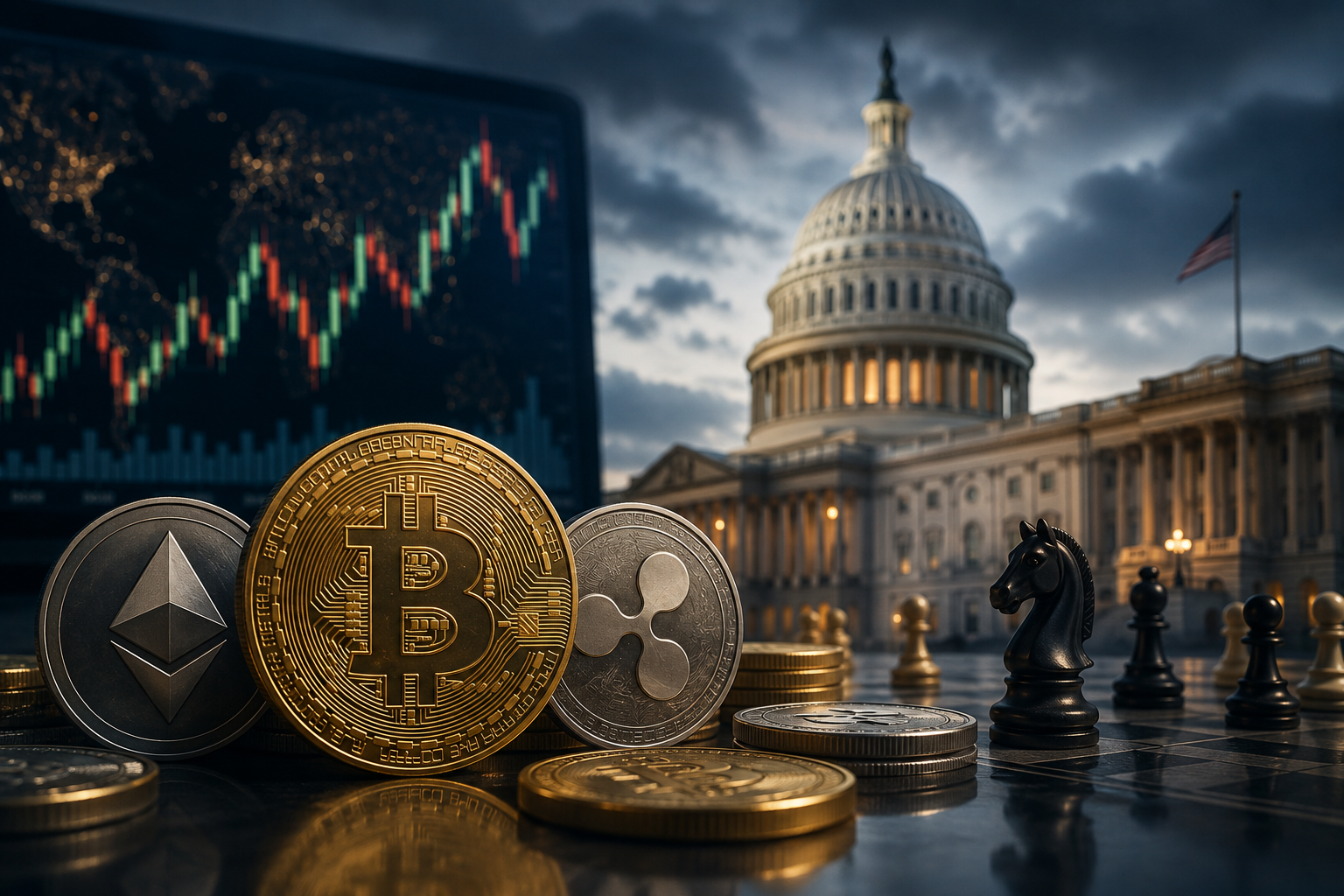 Nachrichten über Kryptowährungen: Freitag, 7. August 2026 – Markt hält in Erwartung der Abstimmung des US-Senats über den CLARITY Act