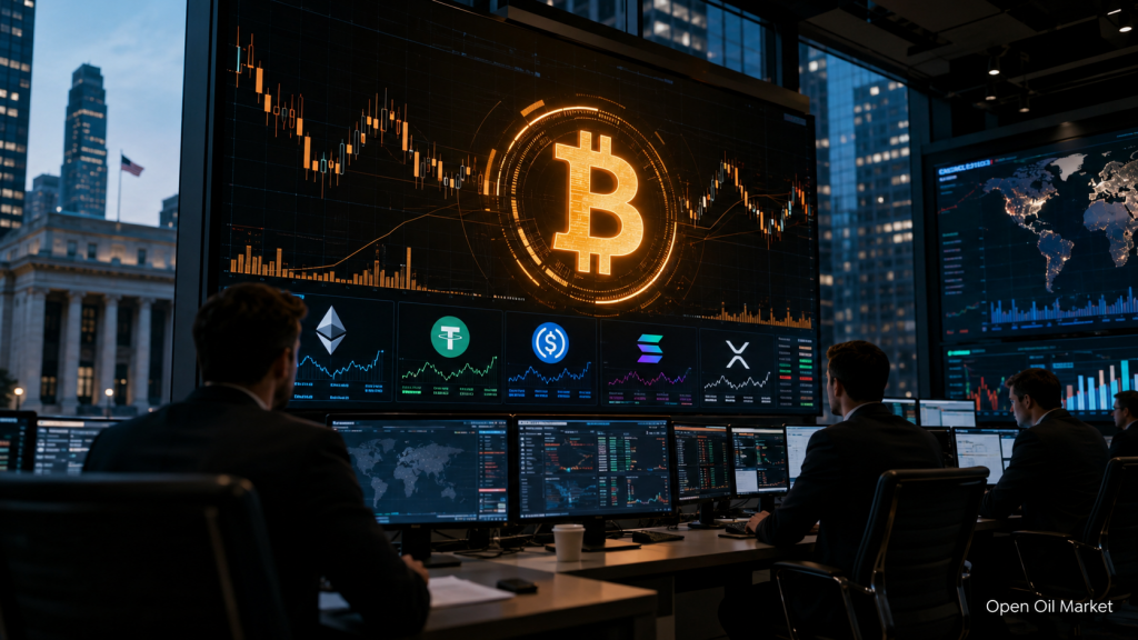 Kryptowährungsnachrichten 18. Juni 2026: Bitcoin wartet auf Signal der Fed, Stablecoins verstärken den Markteinfluss