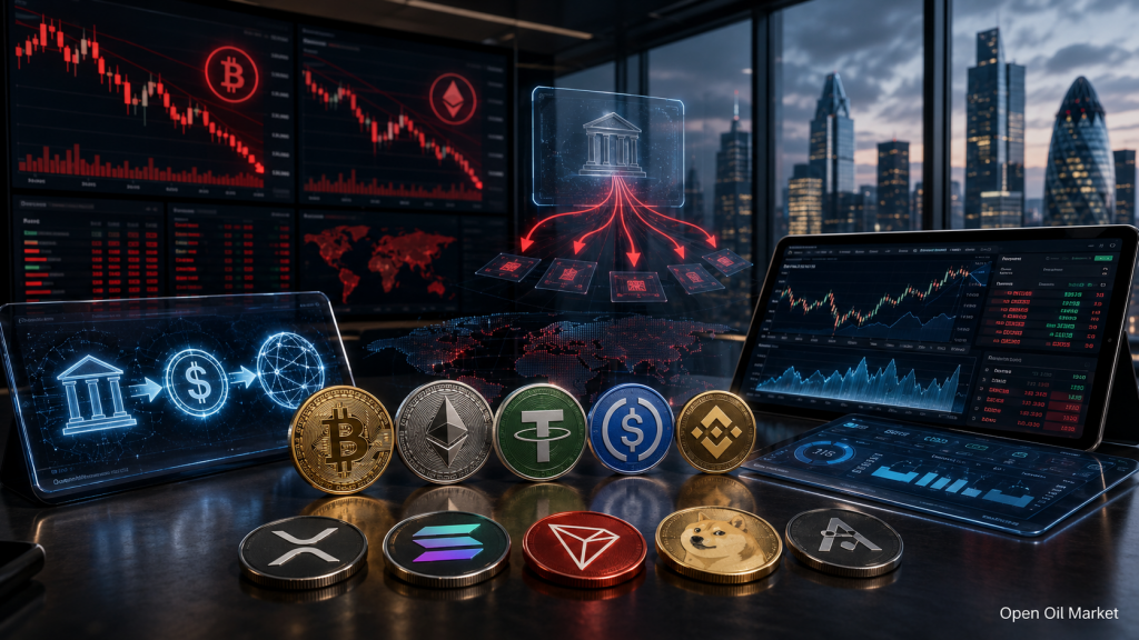 Kryptowährungsnachrichten 2. Juni 2026, Bitcoin und Ethereum unter Druck durch ETF-Abflüsse, Stablecoins, regulierte Derivate und Top-10 digitale Vermögenswerte