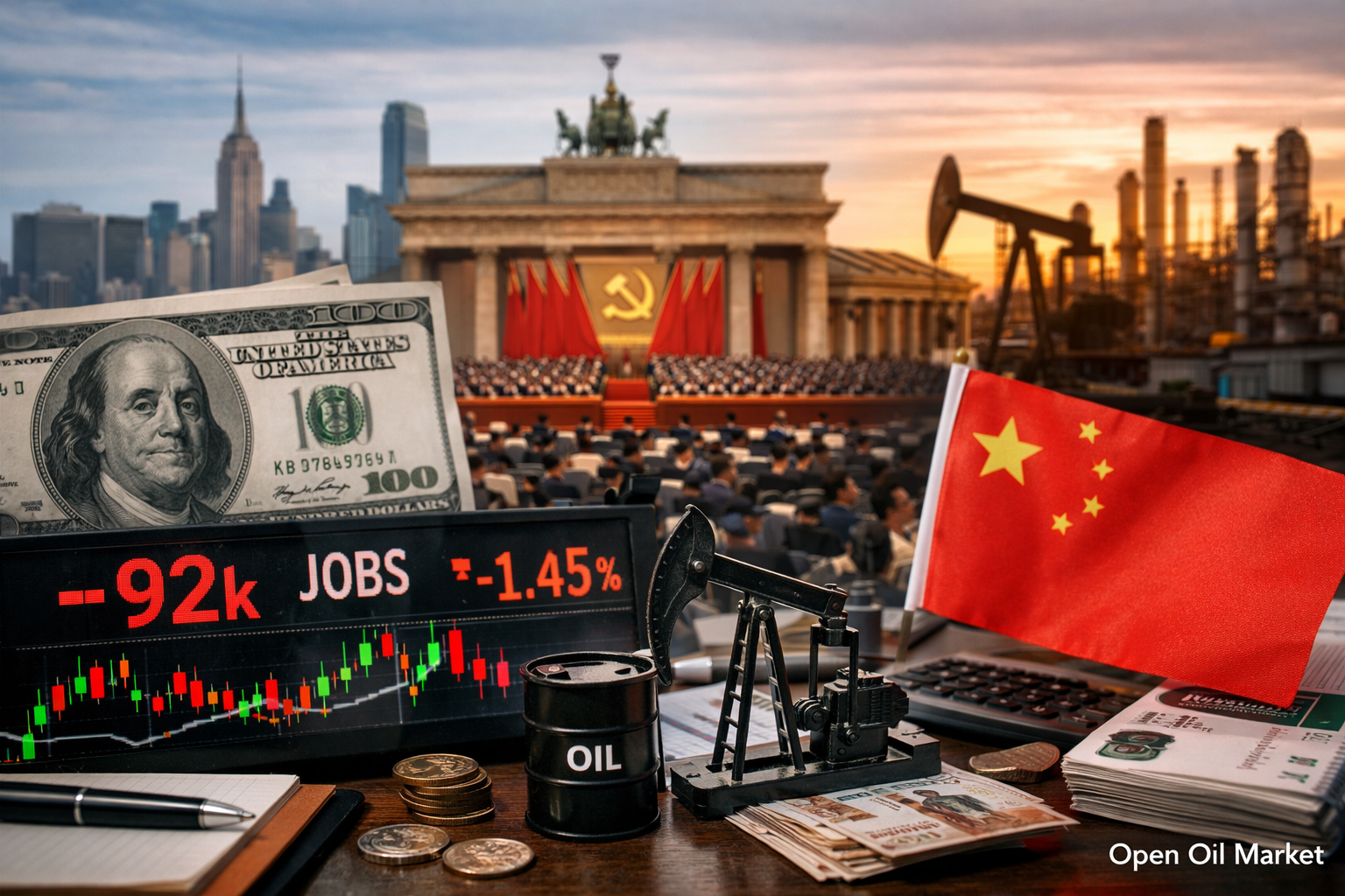 Wirtschaftliche Ereignisse und Unternehmensberichte — Samstag, 7. März 2026: Märkte bewerten die US-Arbeitsmarktdaten und Entscheidungen aus China