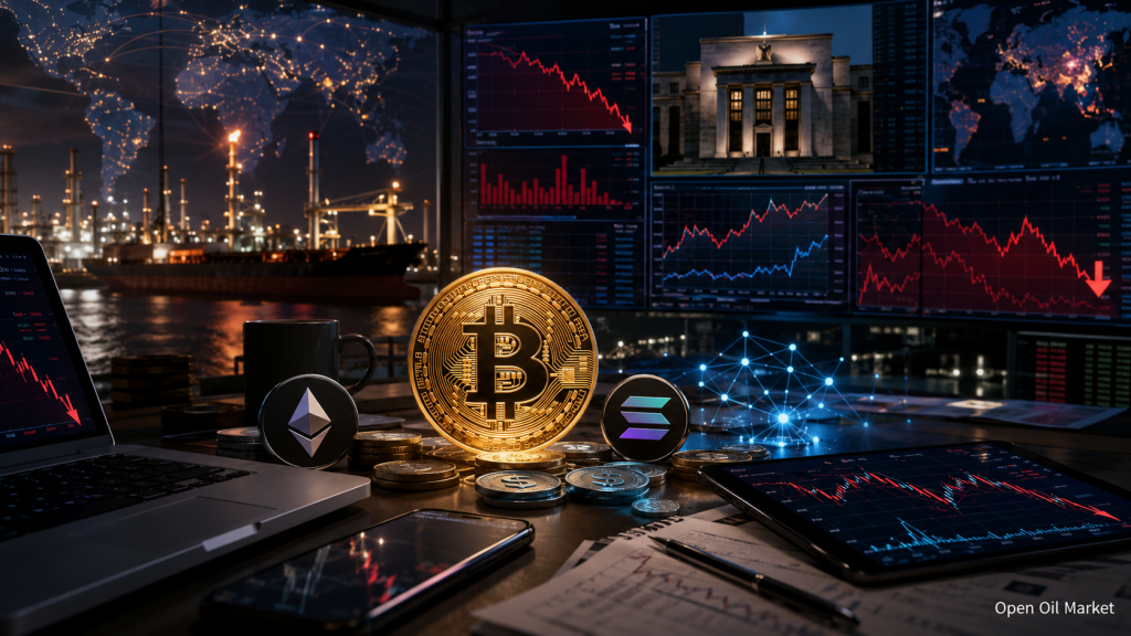 Kryptowährungsnachrichten: Analyse und Übersicht vom 21. Mai 2026: Bitcoin an den Schlüssellevels, Ethereum, Solana, ETF-Abflüsse, Fed und Stablecoins.