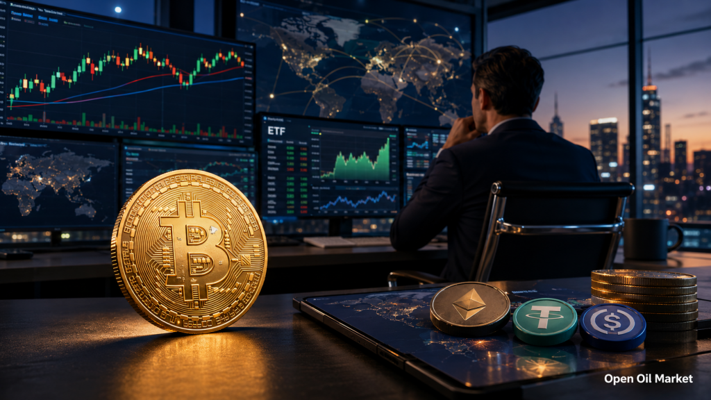 Neueste Kryptowährungsnachrichten, Montag, 15. Juni 2026: Bitcoin hält sich in der Schlüsselzone, Investoren bewerten ETFs, Stablecoins und die Tokenisierung von Vermögenswerten