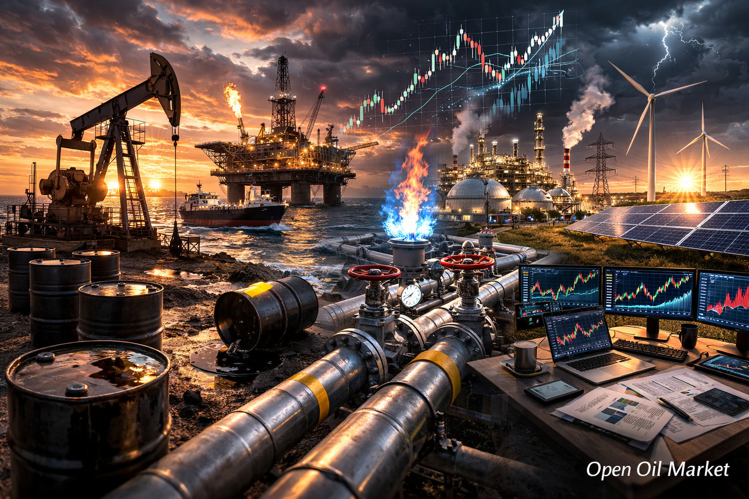 Nachrichten über Öl und Gas und Energie – Mittwoch, 25. Februar 2026 | Brent-Öl, Gas, LNG, Raffinerien, erneuerbare Energien