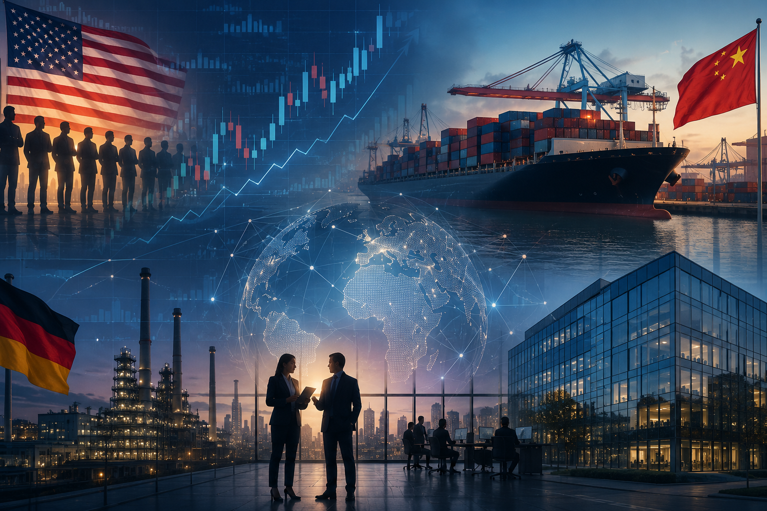 Wirtschaftsereignisse und Unternehmensberichte – Freitag, 7. August 2026: Nonfarm Payrolls in den USA, Chinas Handelsbilanz, deutsche Industrieproduktion und Allianz-Berichterstattung