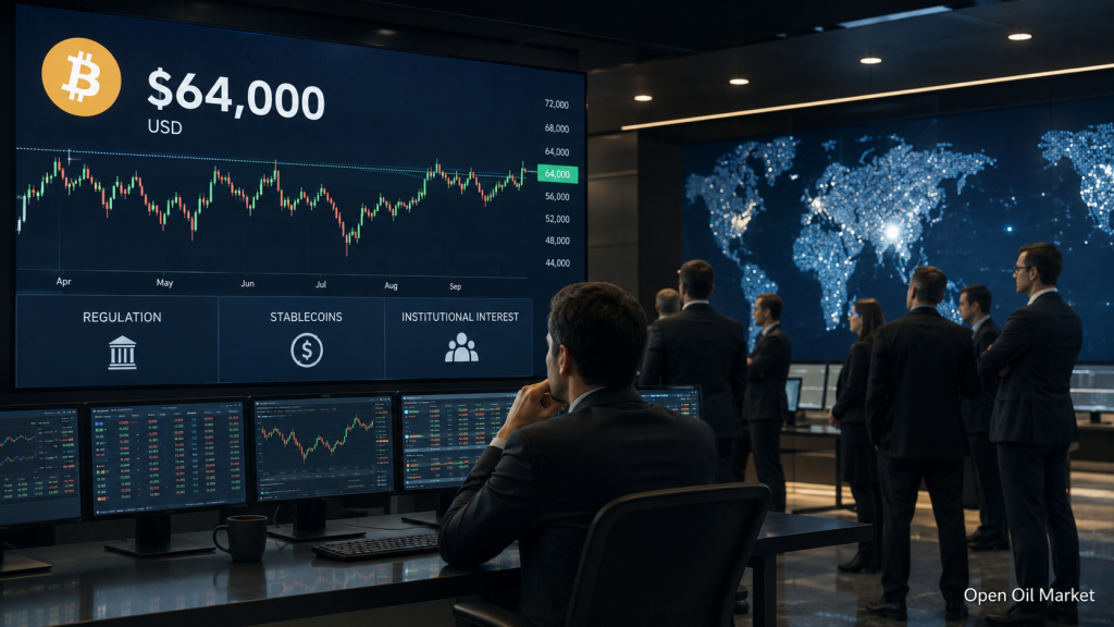 Kryptowährungsmarkt am 23. Juni 2026: Bitcoin bei 64.000 Dollar, Ethereum unter Druck, Top-10 digitale Assets und wichtige Signale für Investoren