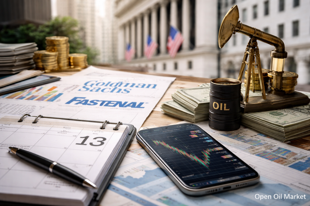 Wirtschaftliche Ereignisse und Unternehmensberichte am Montag, den 13. April 2026: Start der Berichtssaison in den USA, OPEC-Bericht und Signale für die Weltmärkte