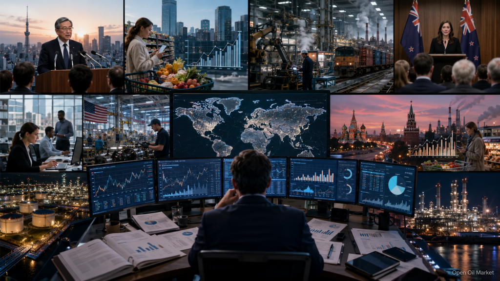 Wirtschaftliche Ereignisse und Unternehmensberichte, Mittwoch, 27. Mai 2026: RBNZ Zinssatz, CPI Australien, ADP Beschäftigung, Produktionsindex Russland und Berichte von Salesforce, Snowflake, Marvell und HP