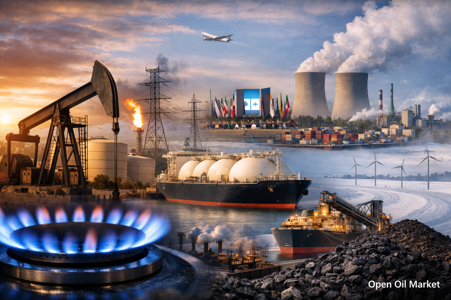 News Öl und Gas und Energie — 28. Februar 2026 Öl, OPEC+, Gas, LNG, Elektrizität, EE