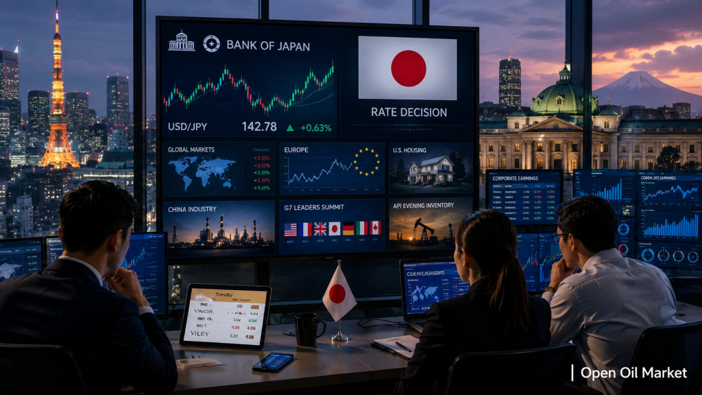 Wirtschaftliche Ereignisse und Unternehmensberichte – Dienstag, 16. Juni 2026: Zinsentscheidung Bank von Japan, ZEW und API