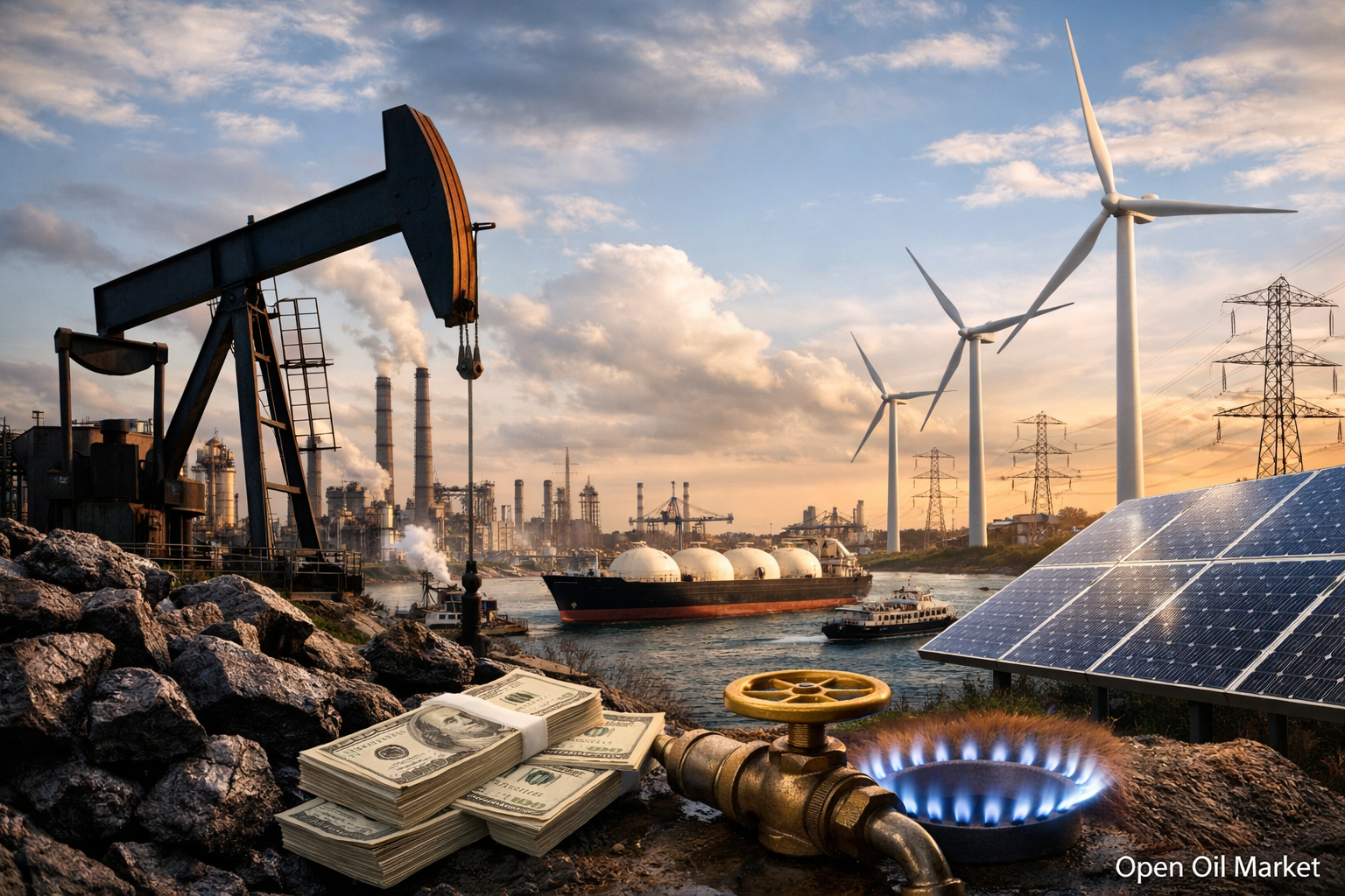 Nachrichten Öl und Gas und Energie – Freitag 16. Januar 2026 Öl, Gas, BES und EE