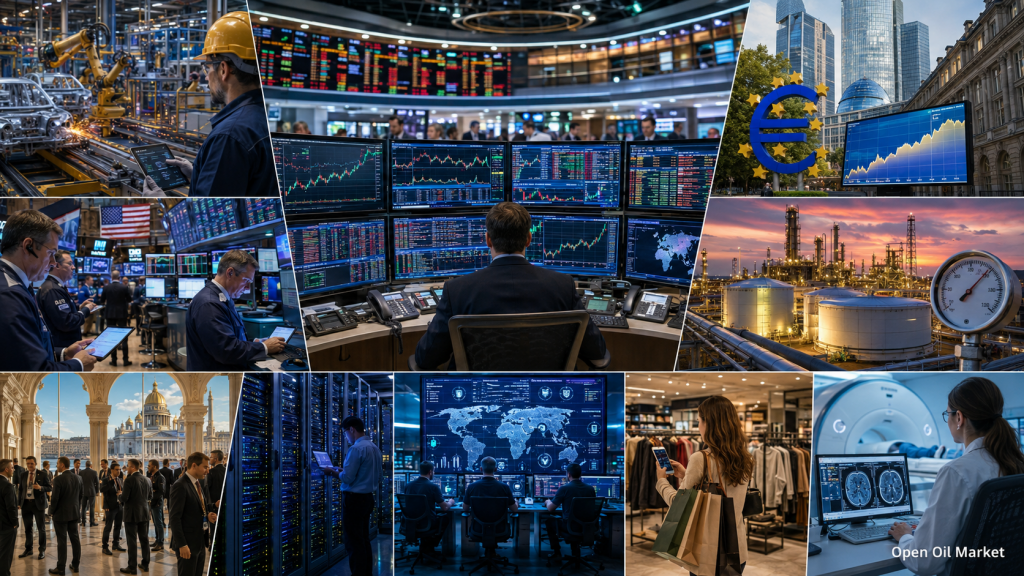Investor Kalender Woche 1–6 Juni 2026: PMI, Inflation Eurozone, Beige Book der Fed, Non-Farm Payrolls USA und SPIEF