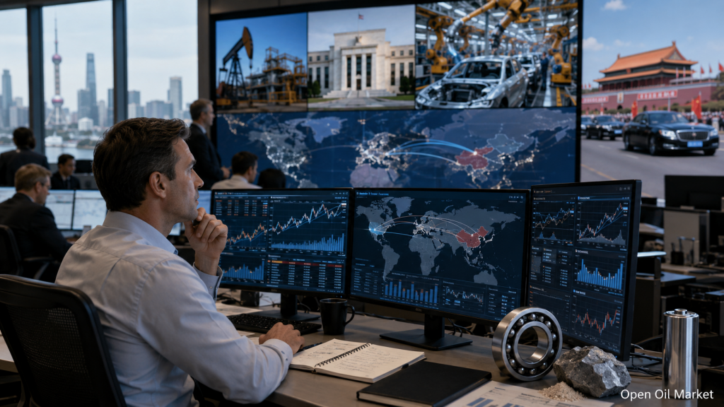 Wirtschaftliche Ereignisse am 15. Mai 2026: Fed, USA, China, Inflation und Unternehmensberichte.