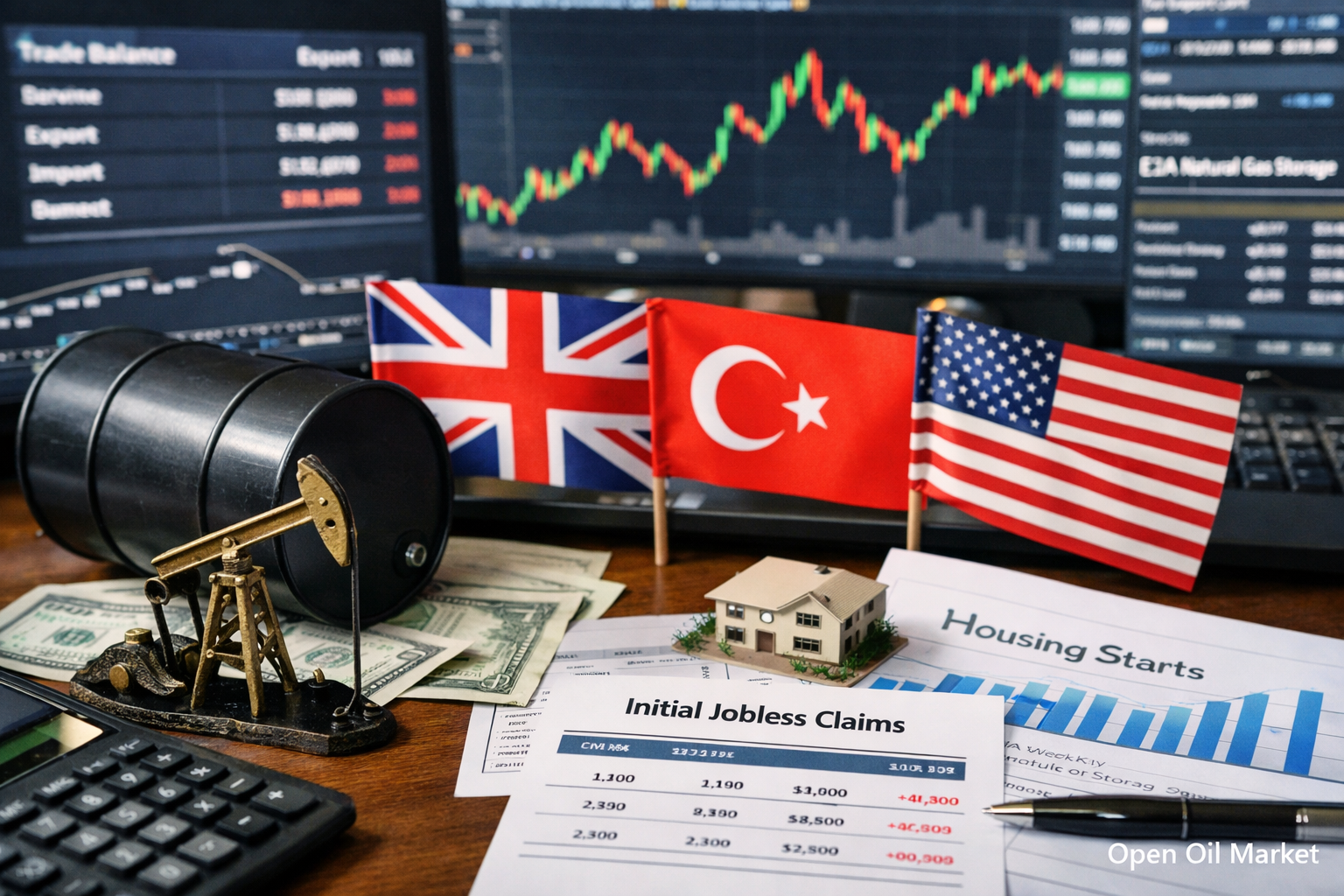 Wirtschaftliche Ereignisse und Unternehmensberichte – Donnerstag, 12. März 2026: IEA-Bericht, Zinssatz der Zentralbank der Türkei, US-Statistiken